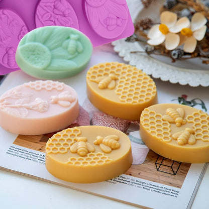Silicone Molds for Making Candles and Soap - Purple - 2 Pieces V1258-DP02-BOL-639