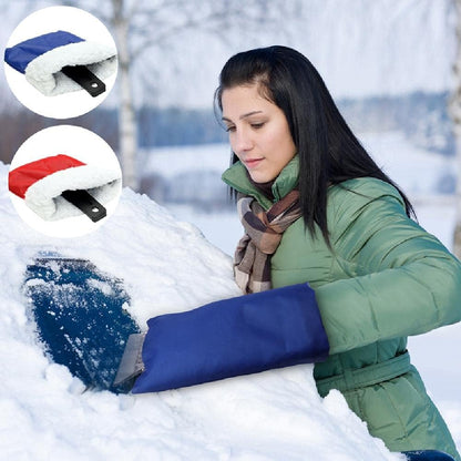 2 in 1 Car Ice Scraper and Window Cleaner Set Red and Blue 2 Pieces V1258-DP02-BOL-647