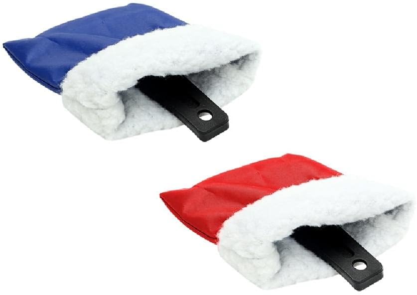 2 in 1 Car Ice Scraper and Window Cleaner Set Red and Blue 2 Pieces V1258-DP02-BOL-647