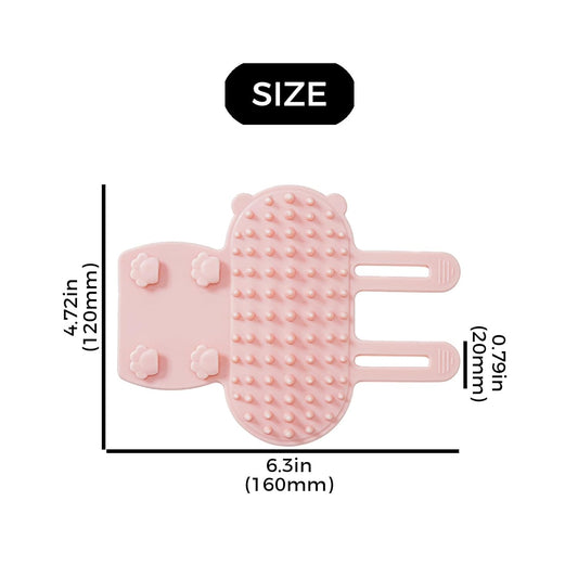 3 Pack Adjustable Silicone Massage Cat Grooming Brush Self-Cleaning Corner Wall Mounted Cat Scratching Comb V1258-DP02-BOL-65