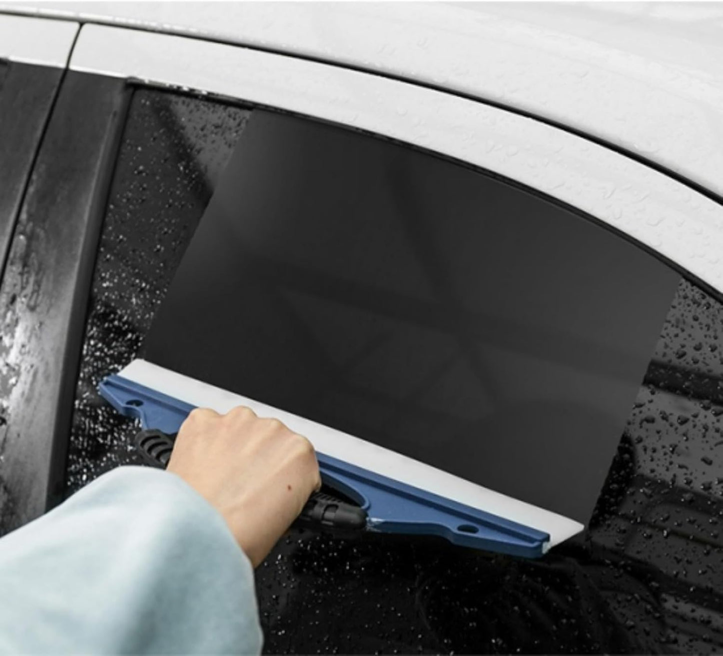 Blue Ice Scrapers 2 Pack - Windshield Ice Scraper for Car Windows - Snow and Ice Removal Tool V1258-DP02-BOL-658