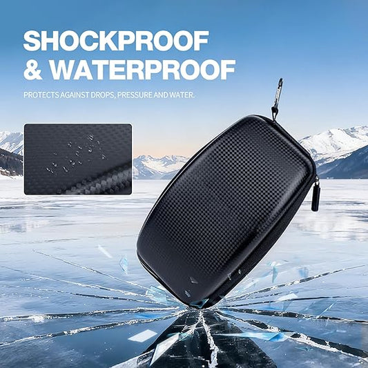 Universal Hard Case for Ski Goggles - Durable EVA Protective Cover with Soft Lining - Waterproof & Shockproof V1258-DP02-BOL-659