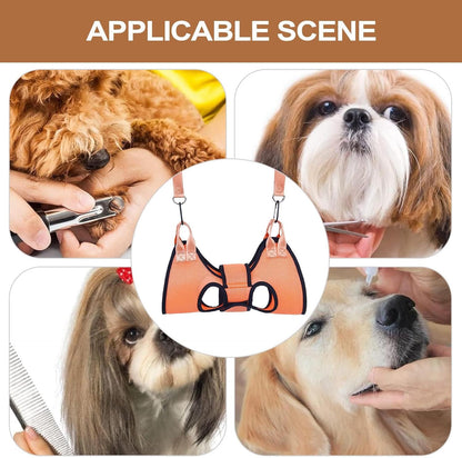 Durable Pet Grooming Restraint Band for Safe Dog Cat Nail Trimming Hanging Bed Helper V1258-DP02-BOL-66