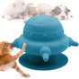 4 Teat Puppy Kitten Feeder Blue for Newborn Pets V1258-DP02-BOL-688