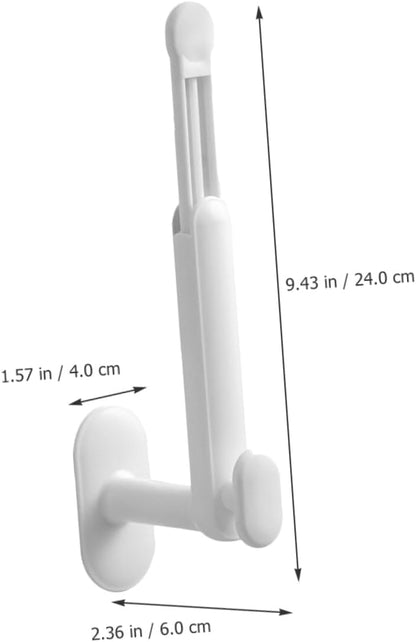 2 Pack Adjustable Hair Accessory Organizer with Hair Tie Holder White V1258-DP02-BOL-69