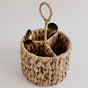 Rotan Standing Cutlery Organizer Kitchen Utensil Holder 17x17x13cm V1258-DP02-BOL-690