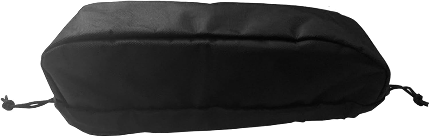 Waterproof Dustproof Bike Battery Cover Bag 37.6x10.5x11.2 cm Black Battery Protective Case V1258-DP02-BOL-694