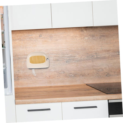 Wall-Mounted Pouch Dispenser - Multifunctional for Bathroom Kitchen Home - Yellow - 1 Piece V1258-DP02-BOL-70