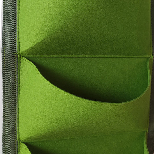 28x100cm Black and Green Vertical Garden Planter Bags Set of 2 - Plant Grow Bags for Vegetable Garden Plant V1258-DP02-BOL-707