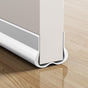 Adjustable Draft Stopper Door Strip Cushion Double Sided Draft Guard Insulation 93cm White V1258-DP02-BOL-711