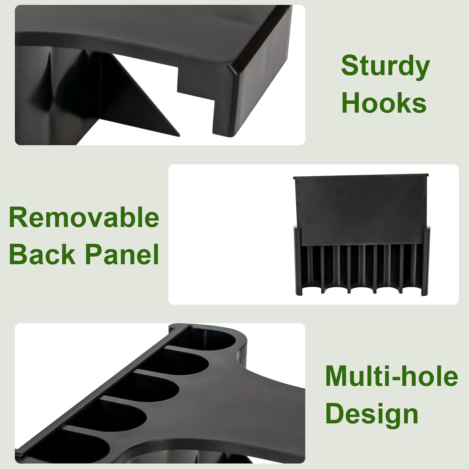 Hydroponic Aquarium Plant Holder 2 Pack Black 9x9x6cm for Aquascape Plant Cultivation V1258-DP02-BOL-716