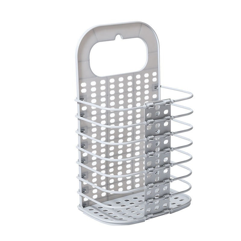 Collapsible Laundry Hamper - Foldable Space-Saving Design - Ideal for Bathroom & Small Spaces - Includes V1258-DP02-BOL-729