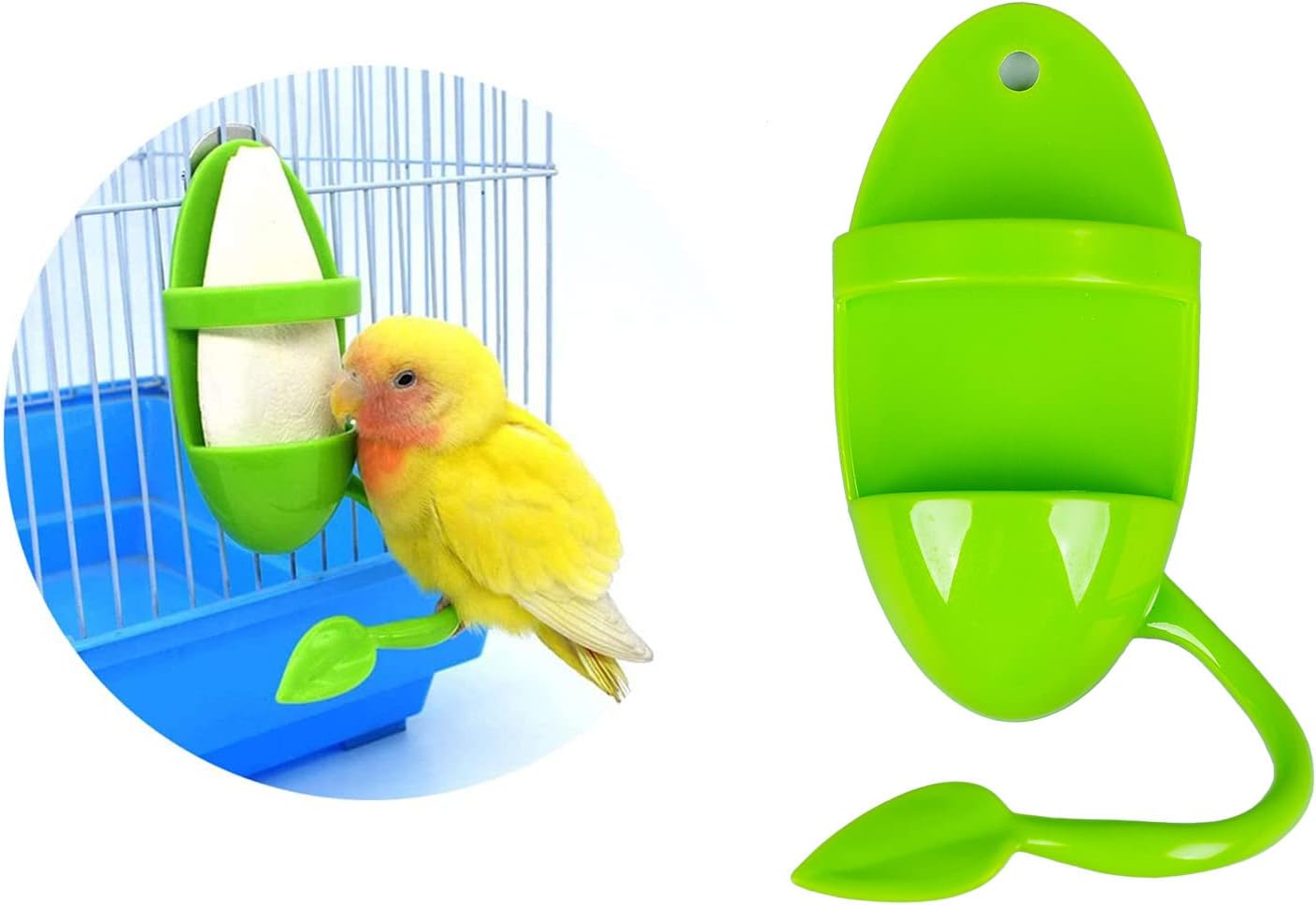 2 Pack Bird Feeder Perch - Suitable for Sepia Fruit and Snacks - Natural Resting Stick V1258-DP02-BOL-731