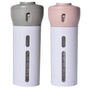2 Pack 4-in-1 Travel Size Refillable Bottles for Shampoo & Lotion Leakproof Compact Toiletry Containers for V1258-DP02-BOL-732