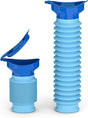 Foldable Emergency Urinal for Car Camping Travel Unisex Leakproof Reusable 750ml Blue V1258-DP02-BOL-735