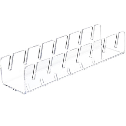 Acrylic Hat Organizer for 7 Hats No Drilling Required Transparent Hat Holder Gift for Men V1258-DP02-BOL-738