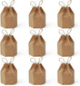 9 Pack Kraft Paper Gift Boxes with Jute String for Treats Party Wedding Favors V1258-DP02-BOL-742