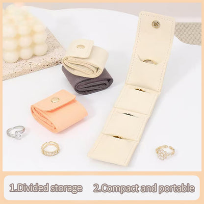 3-Piece Foldable Jewelry Organizer Case for Necklaces and Rings V1258-DP02-BOL-746