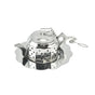 Fun Teapot Shaped Stainless Steel Loose Tea Strainer Reusable Tea Infuser Gift for Tea Lovers 1 Set V1258-DP02-BOL-749