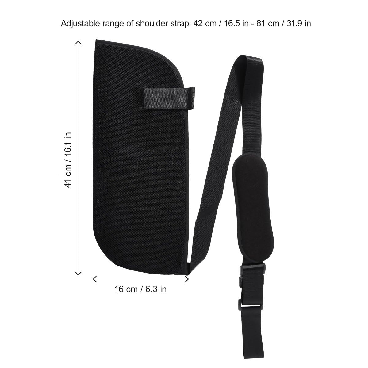 Adjustable Breathable Arm Sling Shoulder Immobilizer Support Brace Universal for Men Women Left Right Arm V1258-DP02-BOL-760