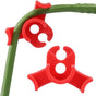40 Pcs 90 Degree Plant Trainers Reusable Support Clips for Tomatoes Fruit Trees Greenhouse Use Red V1258-DP02-BOL-764