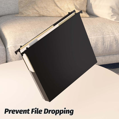 A4 Hanging Folders Set of 6 with Extendable Bottom Large Capacity Plastic Filing Folders with Tabs for Filing V1258-DP02-BOL-771