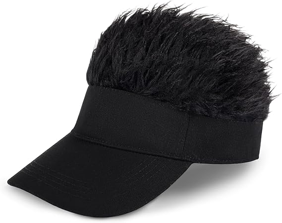 Funny Wig Beanie Winter Hat Adjustable Party & Carnival Accessory Unique Gift Idea V1258-DP02-BOL-777