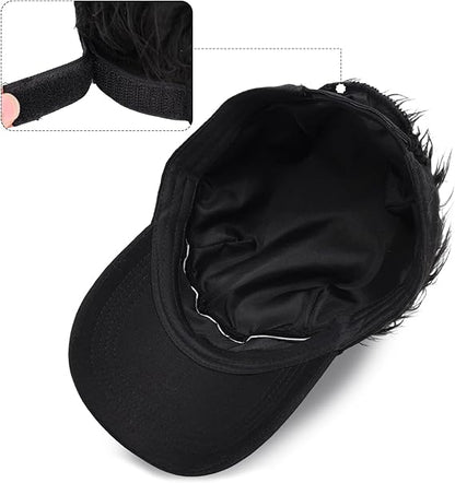 Funny Wig Beanie Winter Hat Adjustable Party & Carnival Accessory Unique Gift Idea V1258-DP02-BOL-777