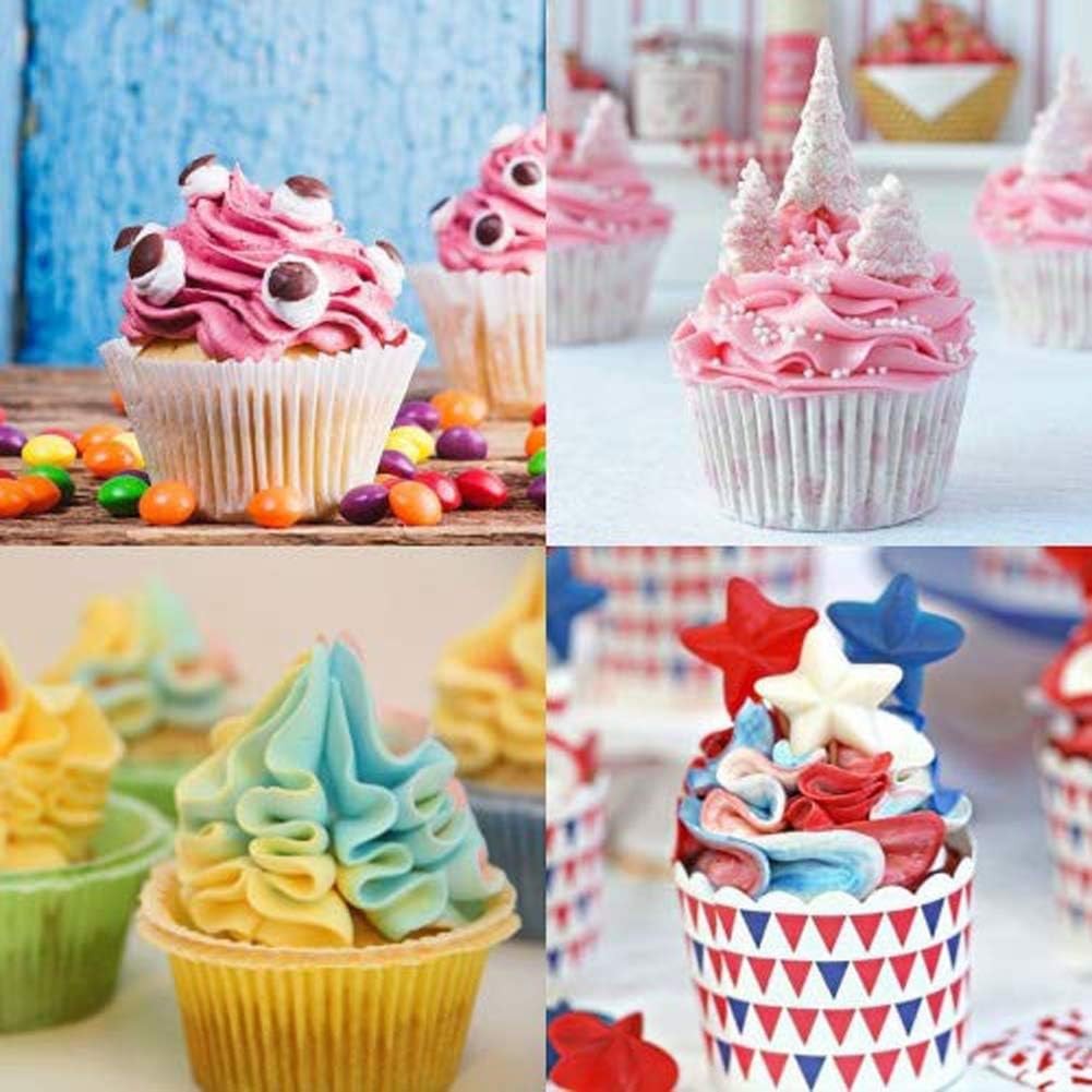 8-Piece Piping Nozzles Set for Cake Cupcake Cookies - Flower Decoration Tools V1258-DP02-BOL-785