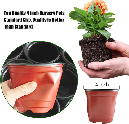 25 Pack Seedling Pots with Lids 9x14cm Reusable Mini Greenhouse Grow Trays for Propagation V1258-DP02-BOL-805
