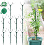 10 Pack Stackable Plant Support Stakes for Monstera - Includes 20m Binding Wire & Velcro - Climbing Plant V1258-DP02-BOL-806