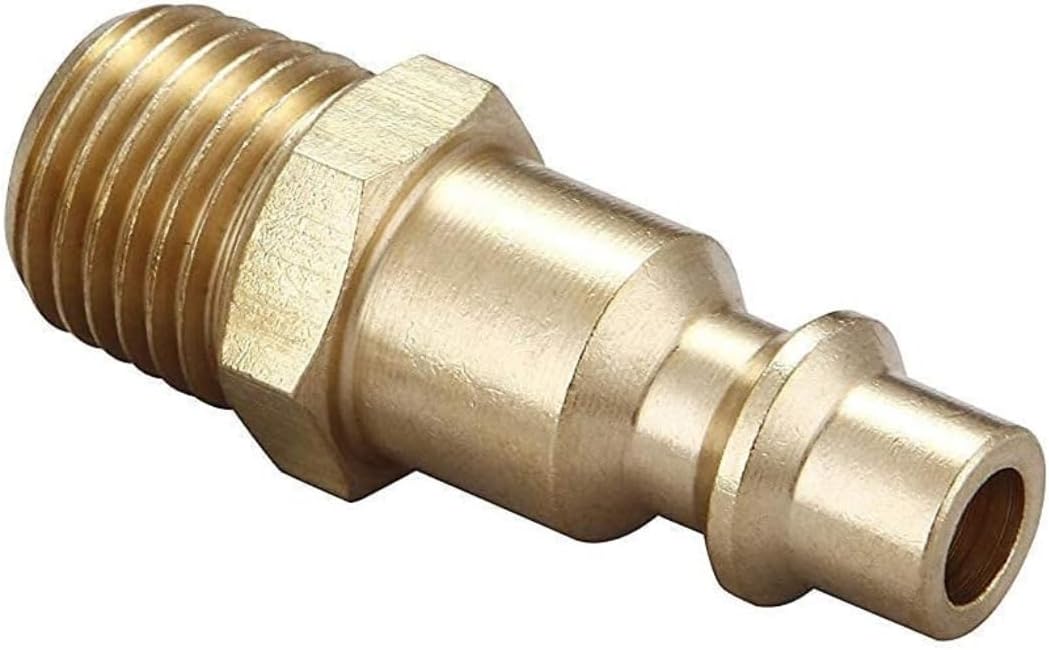 10 Pack 1/4 Inch Adapters/Connectors - General Purpose, Durable & Rustproof V1258-DP02-BOL-809
