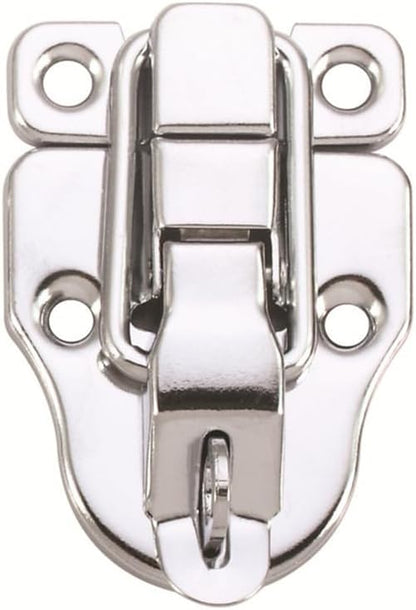 10 Pack Silver Hasp Locks 59mm with Screws Universal Chest Hardware Secure Locking Solution V1258-DP02-BOL-810