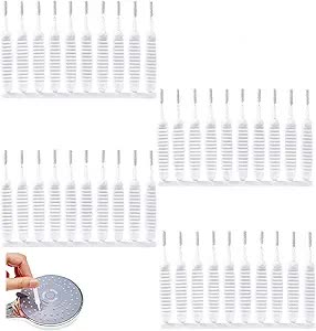 40 Pack Anti-Limescale Precision Cleaning Brushes - Multifunctional Detail Brushes for Small Holes and V1258-DP02-BOL-815