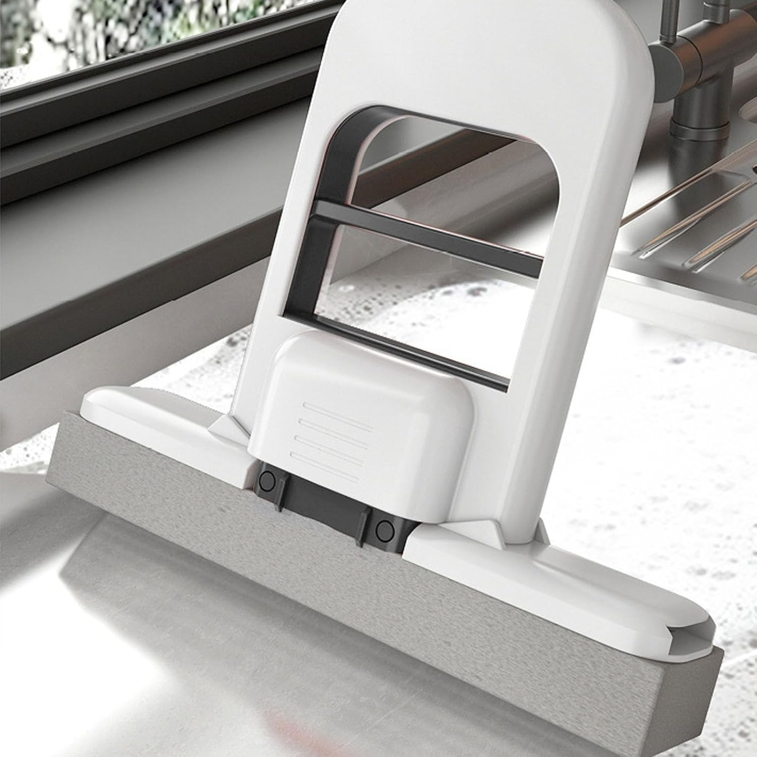 Mini Foldable Desk Mop - 1 Piece - Wet and Dry Use - Suitable for Bathroom and Kitchen V1258-DP02-BOL-89