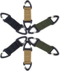 6-Piece Triangular Carabiner Hooks Set 3 Colors Multi-functional for Keys Outdoor Use and Organizing V1258-DP02-BOL-9