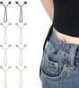 8-Pack Waistband Clips with Hook - Adjustable Waist Tightener for Pants - No Belt Needed V1258-DP02-BOL-95