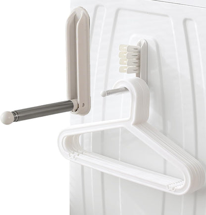 Foldable Clothes Hanger Holder Magnetic Self Adhesive Space Saving Organizer for Hangers 1 Piece V1258-DP02-BOL-97