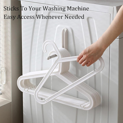 Foldable Clothes Hanger Holder Magnetic Self Adhesive Space Saving Organizer for Hangers 1 Piece V1258-DP02-BOL-97