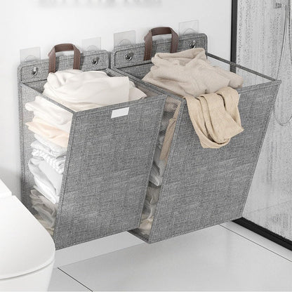 Foldable Laundry Basket with Sturdy Handles - Waterproof Clothes Washing Container - Space Saving Design V1258-DP02-BOL-98