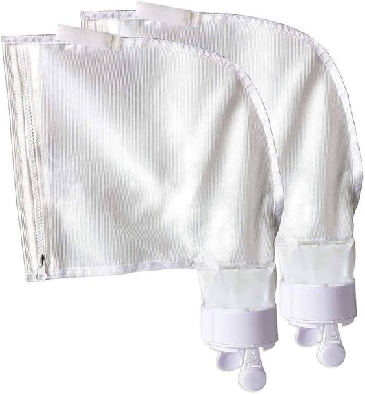 Spa Part Nylon Mesh Pool Cleaner All Purpose Bag - Fits Polaris 280, 480 Cleaner - Zippered K13 K16 (2) V1258-DP02-C-1018