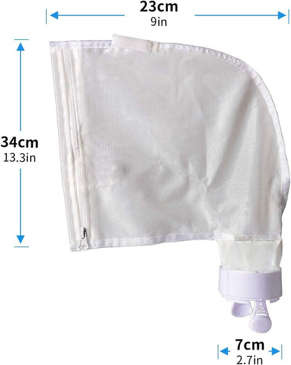 Pool Spa Part Zippered Bag Replacement for Polaris 280, 480 Pool Cleaner All Purpose Filter Bag K13 Pack of 3 V1258-DP02-C-1019