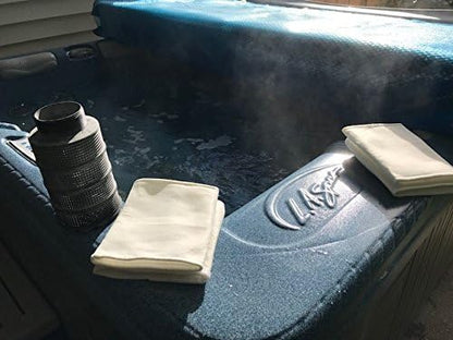 LA Spas Replacement Bag All Purpose Filter Bag Hot Tub Filter Bag Compatible with LA Spas Aqua Klean Filter(2 V1258-DP02-C-1022