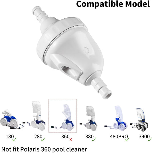 Upgraded G52 Backup Valve Replacement for Polaris Pool Cleaner Parts,Compatible with Zodiac Polaris 180 280 V1258-DP02-C-1024