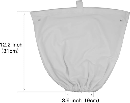 Pool Cleaner Fine Filter Bag Polyester Pool Bags Washable & Reusable Pool Filter Bag Replacement for V1258-DP02-C-1026