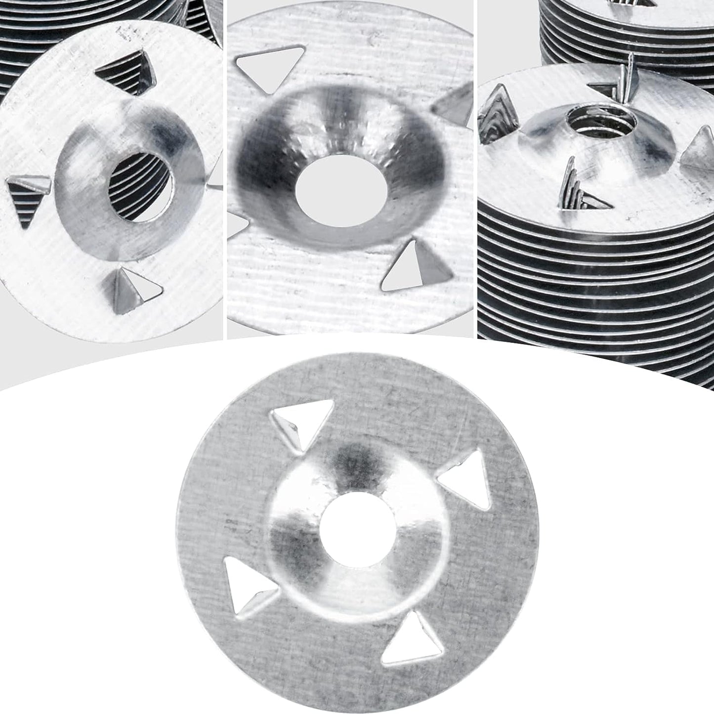 600Pcs Foam Board Fasteners - 1-1/8 Inch Metal Washers for Fixing Installation V1258-DP02-C-1031