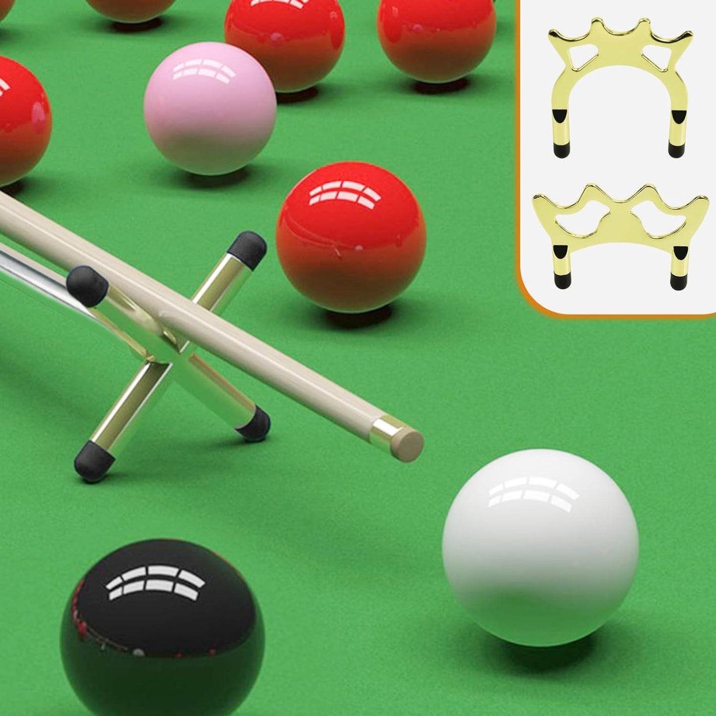 Retractable Billiards Cue Bridge Snooker Pool Bridge Stick Retractable Billiards Cue Stick Bridge with 3 Pcs V1258-DP02-C-1033
