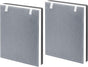 2 Pack Vital 100 Replacement Filter for LEVOIT Air Purifier, 3-in-1 HEPA Replacement Filter and V1258-DP02-C-1038