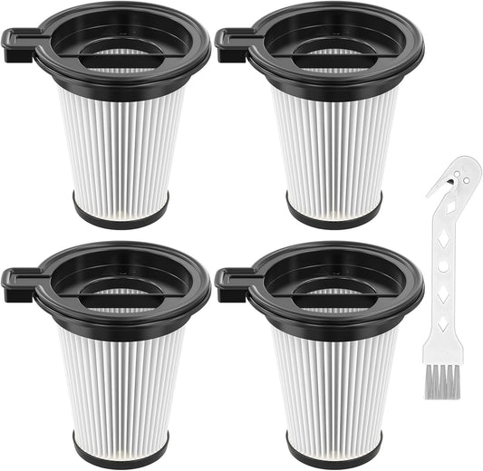 4 Pack Replacement Filters Compatiable with Wyze Cordless Vacuum Cleaner, Removable and Washable HEPA Filter V1258-DP02-C-1044