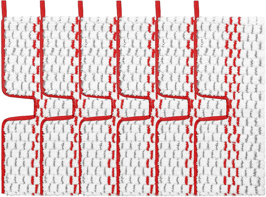 6 Pack Washable Microfiber Spray Mop Refills Compatible with O-Cedar ProMist MAX Spray Replacement Mop Pads V1258-DP02-C-1046